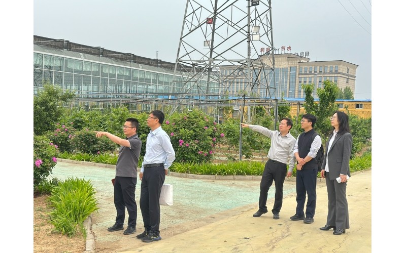 河北證監局監管處領導蒞臨潤農節水開展例行走訪調研，指導公司高質量發展